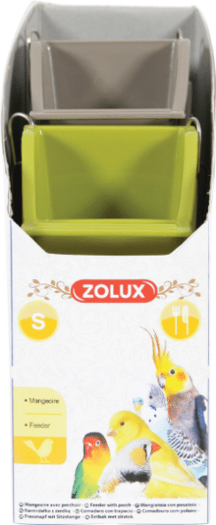 ZOLUX - Feeder W. Perch Mixed Color S