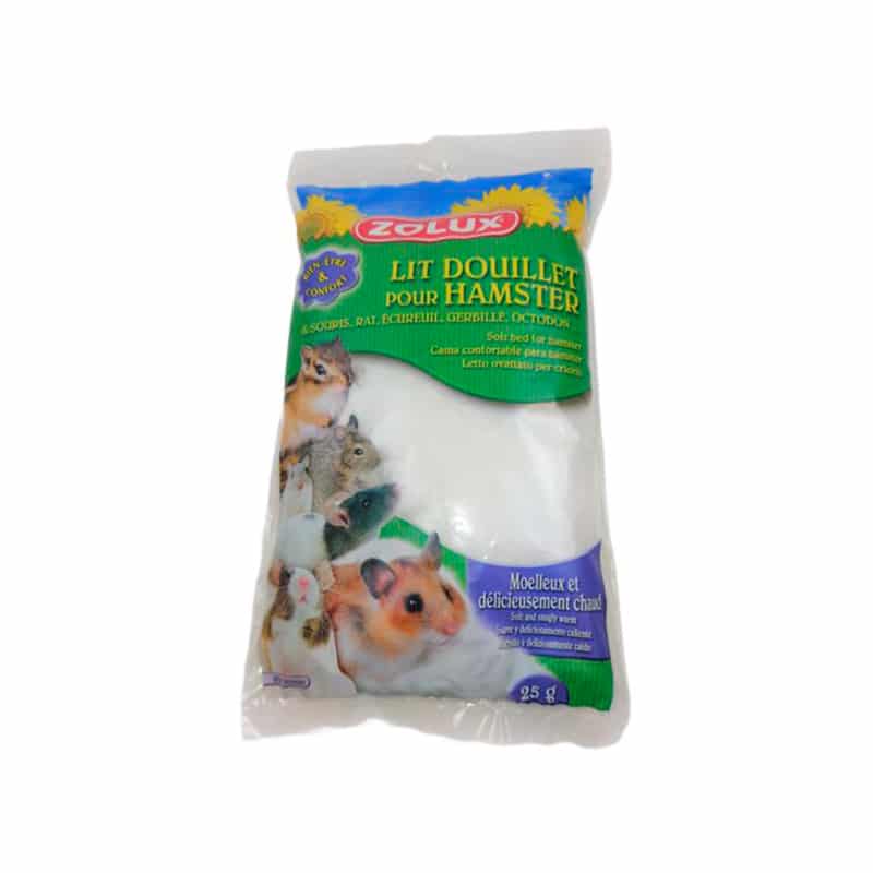 ZOLUX - Cama Para Roedores Branco 25G