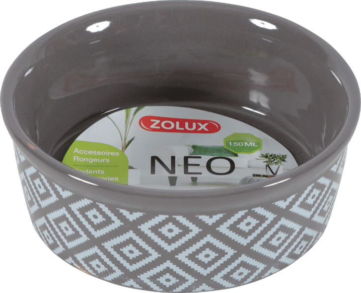 ZOLUX - Neo Sandstone Bowl 150Ml Grey