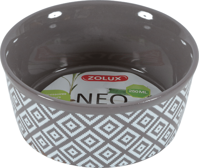 ZOLUX - Neo Sandstone Bowl 250Ml Grey