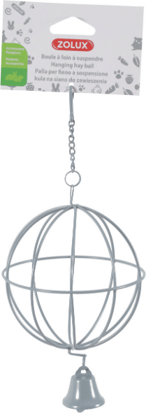 ZOLUX - Hanging Hay Ball S Cinza