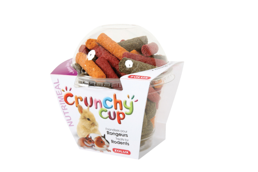 ZOLUX - Crunchy Cup Bett Luz Caro 180G