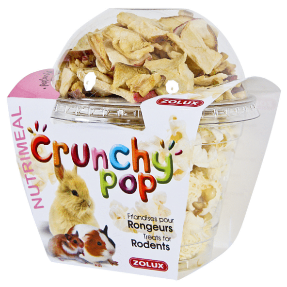 ZOLUX - Crunchy Pop Maçã 33G