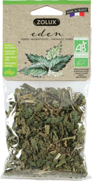 ZOLUX - Eden Org Folhas/Flores Urtiga 20Gr