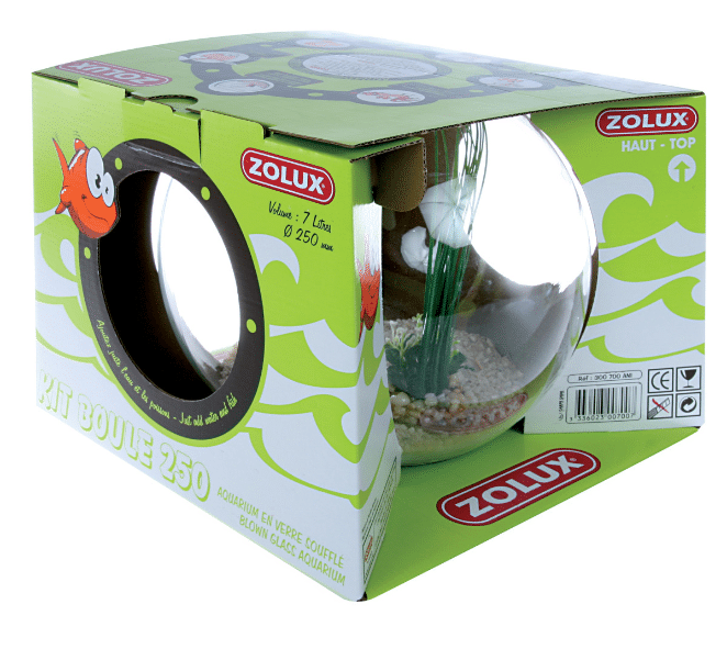 ZOLUX - Kit Globo de Vidro 45L