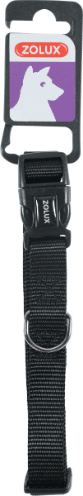 ZOLUX - Coleira Nylon 50/60 Cm Preto