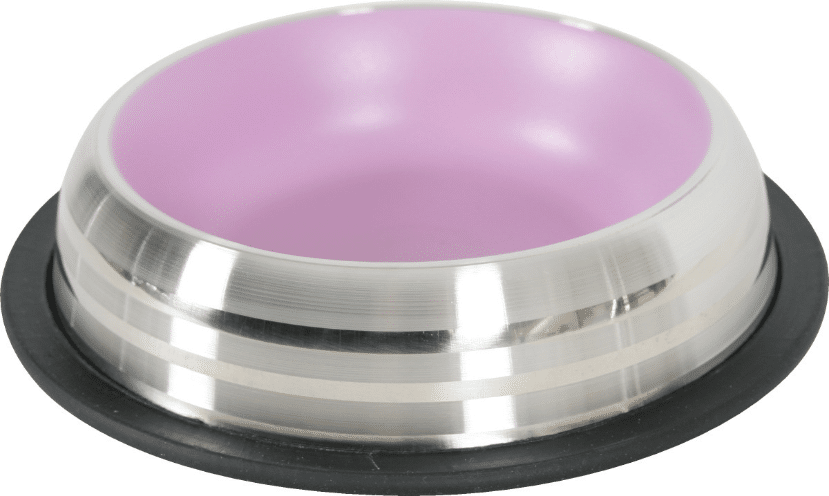 ZOLUX - Tigela Inox Merenda 225Ml Rosa