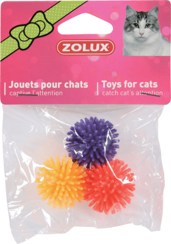 ZOLUX - Star Balls 4 Cm 3UN