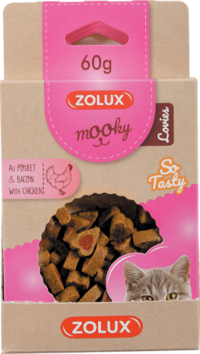ZOLUX - Alimento Gato Mooky Lovies Frango 60G