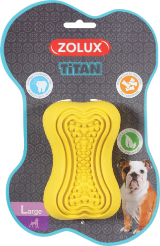 ZOLUX - Titan Rubber Toy L Yellow