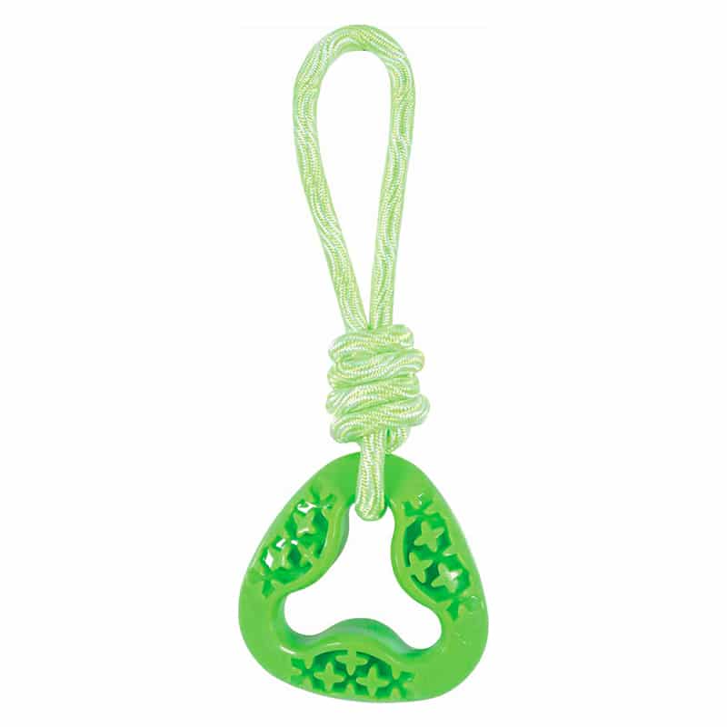 ZOLUX - Brinquedo Rope Samba Triang 26Cm Green