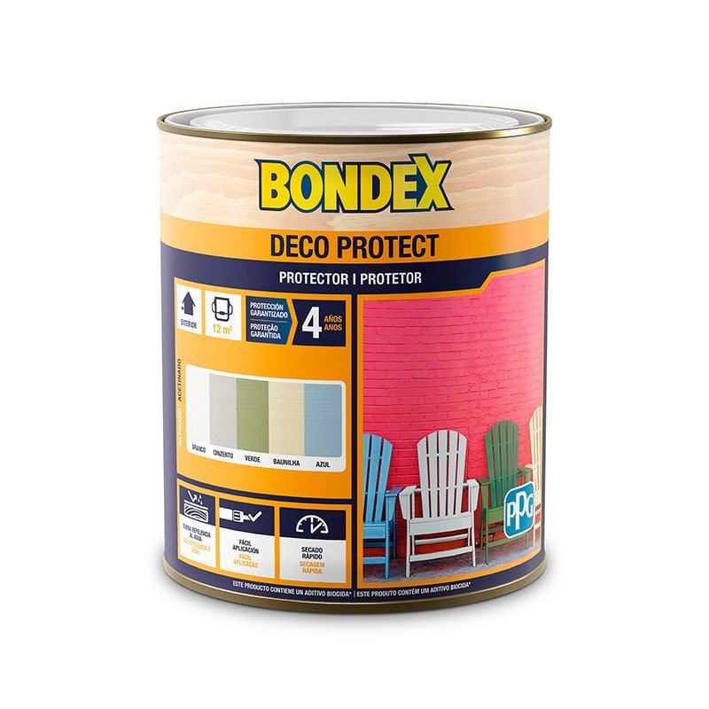 BONDEX - Velatura Deco Protect Verde 1000Ml