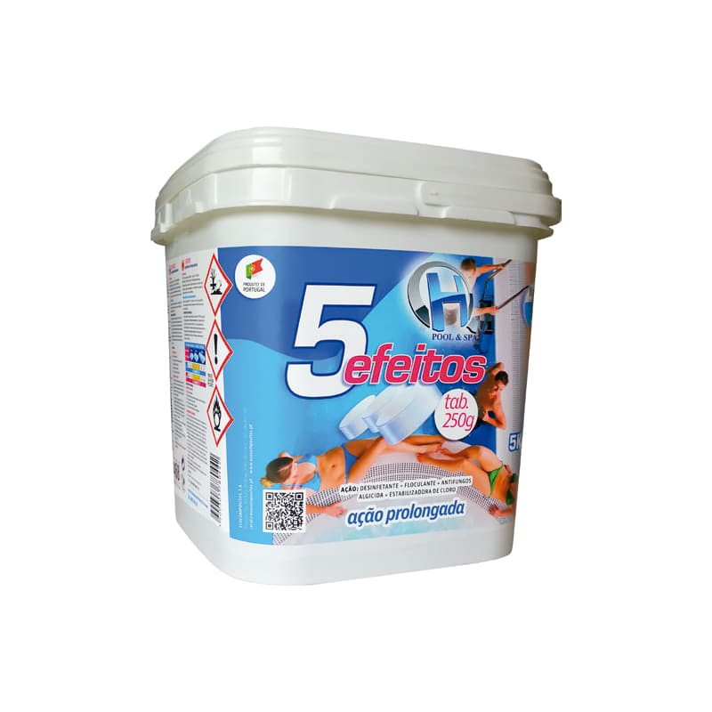 HQ - Cloro 5 Efeitos T200 5Kg