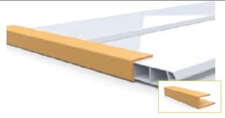 Remate Pvc Branco 270Cm