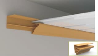 Sanca Pvc Ext Branco 270Cm