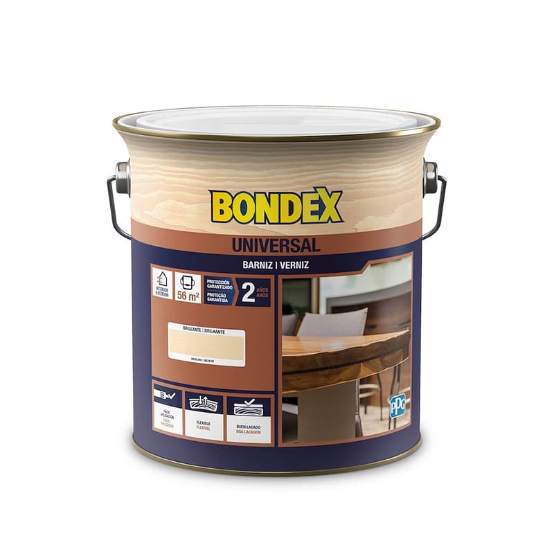 BONDEX - Bondex Universal Brilhante Mogno 4L