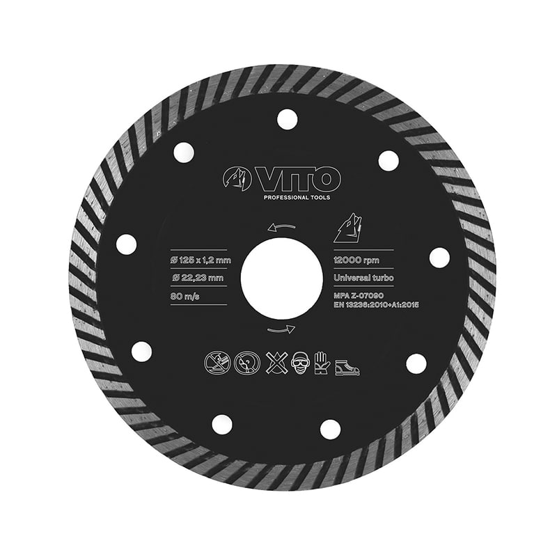 VITO - Disco Diamante Turbo 125MM