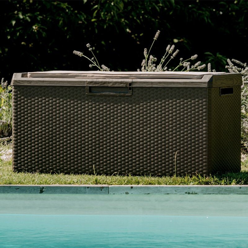 Baú 350L Castanho