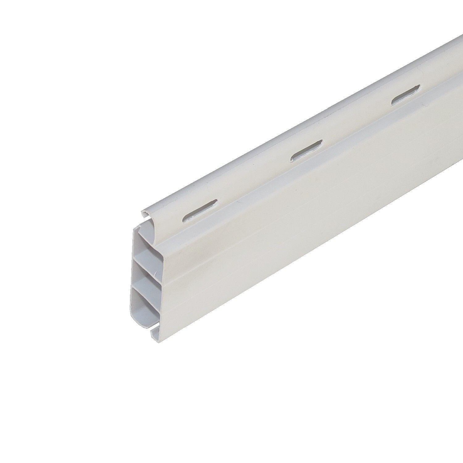 INTERFER - Régua Estores Curvo Branco 1M