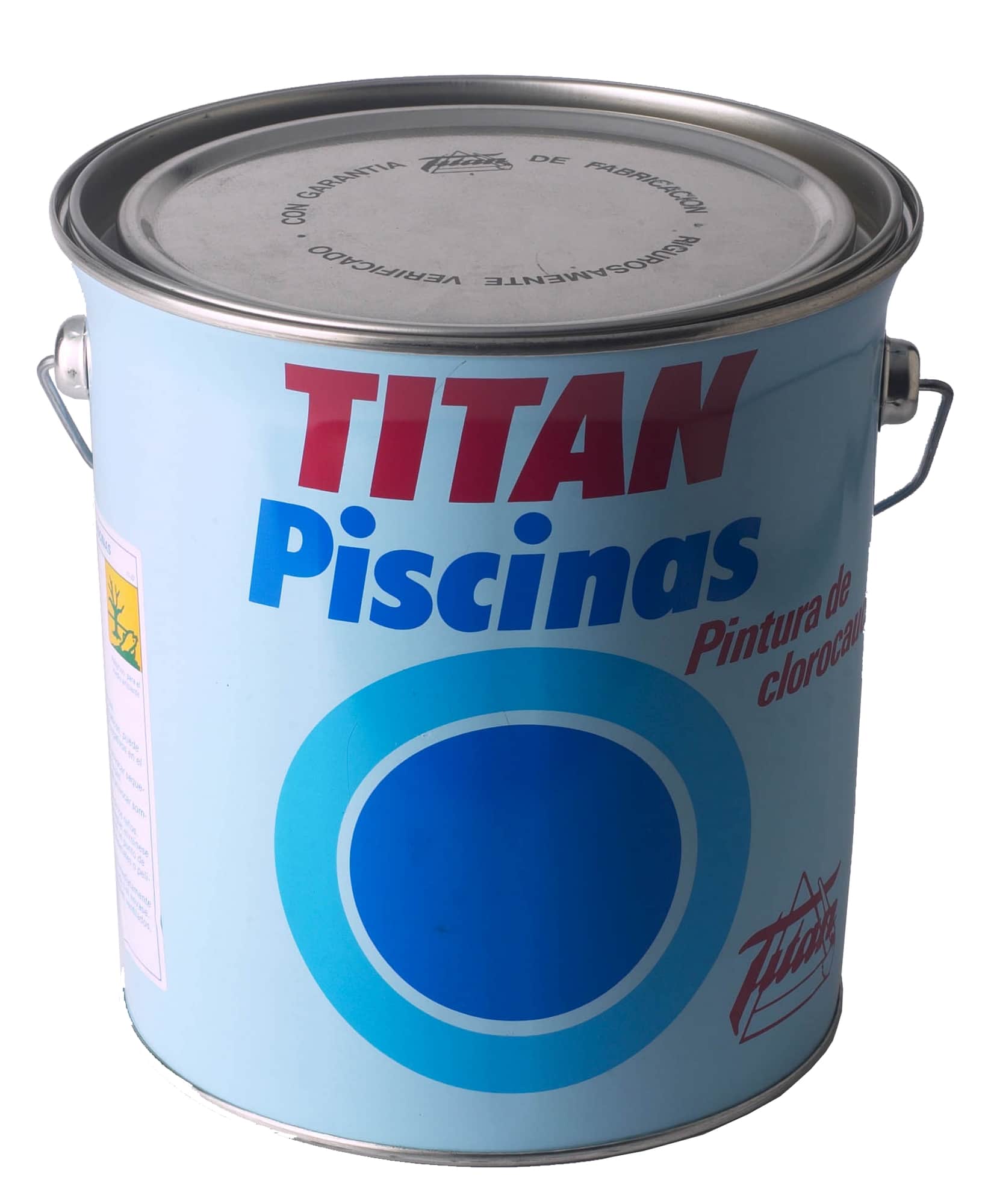 TITAN - Piscinas Clorocaucho Azul 4L