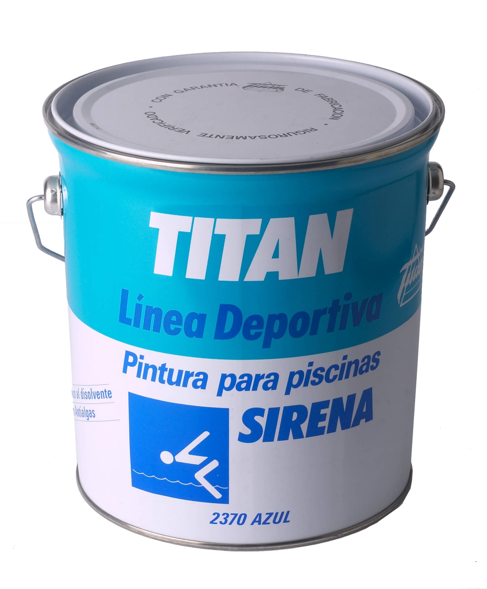 TITAN - Tinta Piscina Sirena Azul 4L