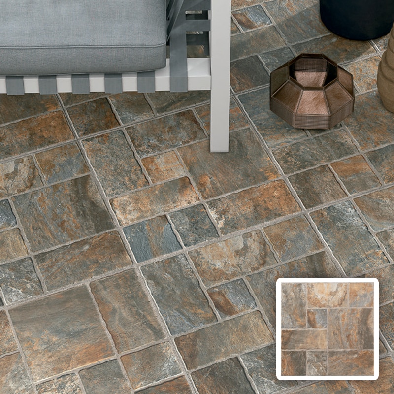 ECOCERAMIC - Pavimento Nayara Magma 45X45 1.22M2