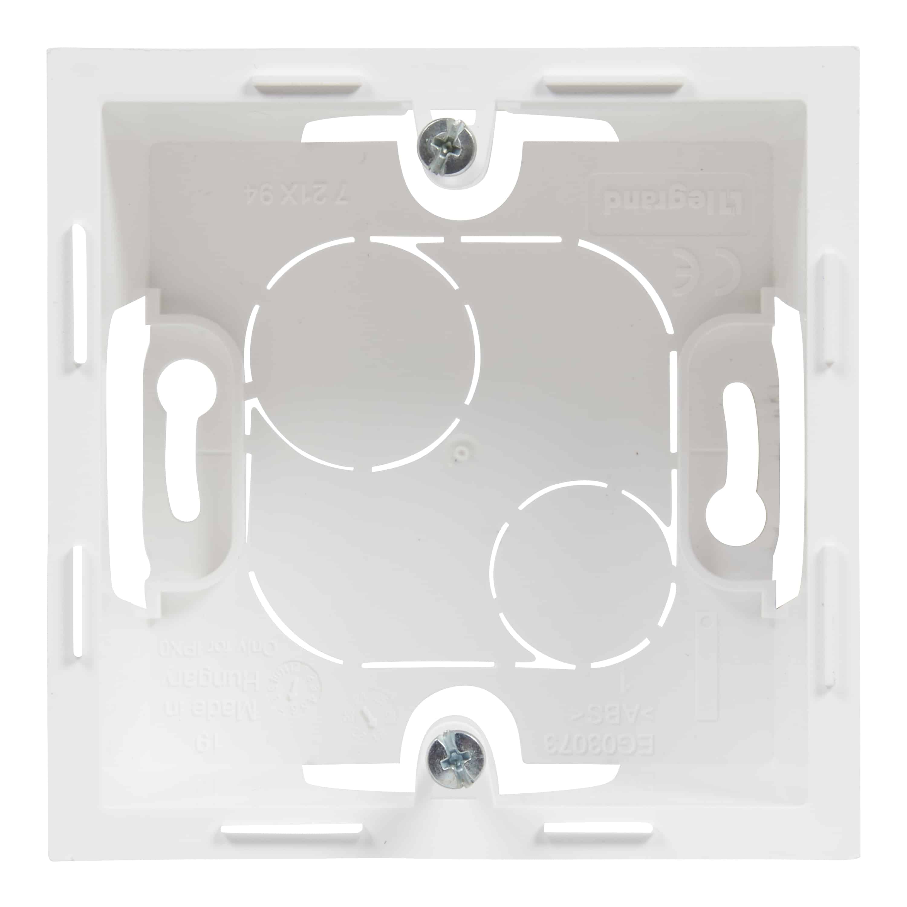 LEGRAND - New Suno Caixa Saliente 1P Branco