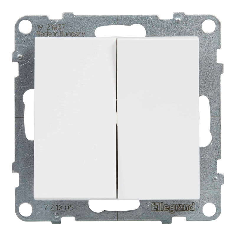 LEGRAND - New Suno Comutador Escada Duplo Branco