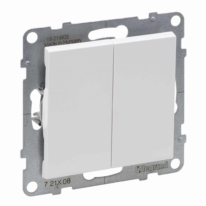 LEGRAND - New Suno Comutador Escada Duplo Branco