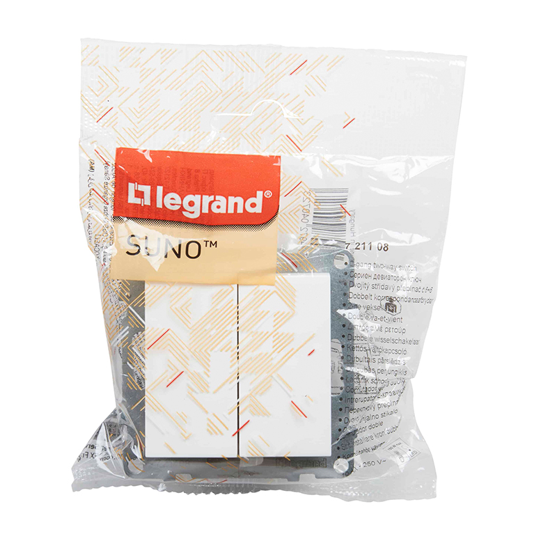 LEGRAND - New Suno Comutador Escada Duplo Branco