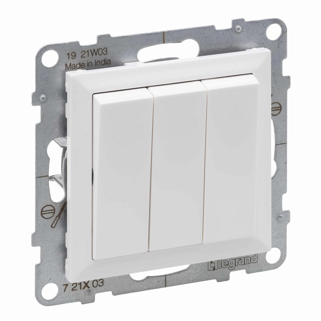 LEGRAND - New Suno Interruptor Triplo Branco