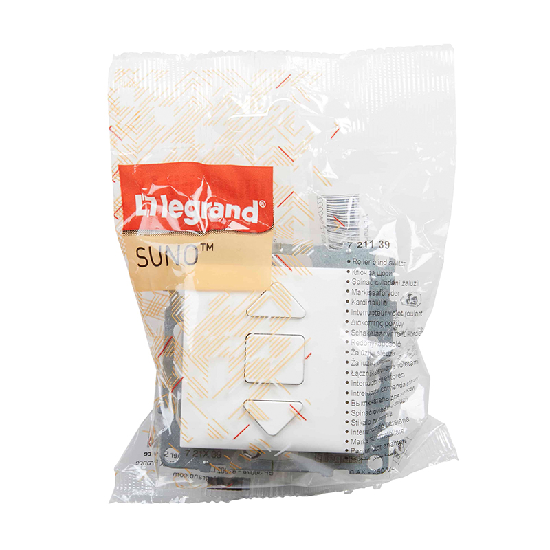 LEGRAND - New Suno Interruptor Estores Branco
