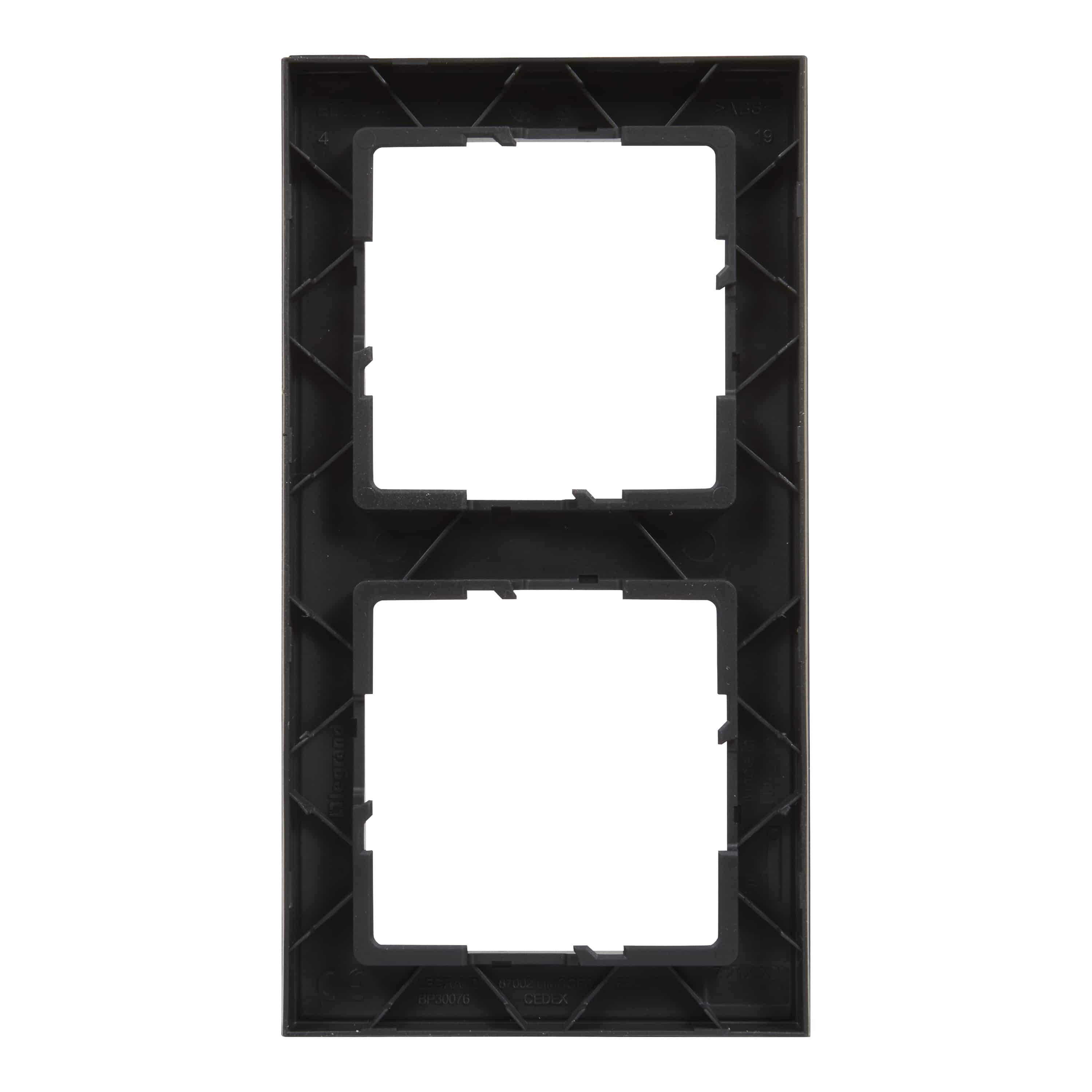 LEGRAND - New Suno Quadro 2P Preto