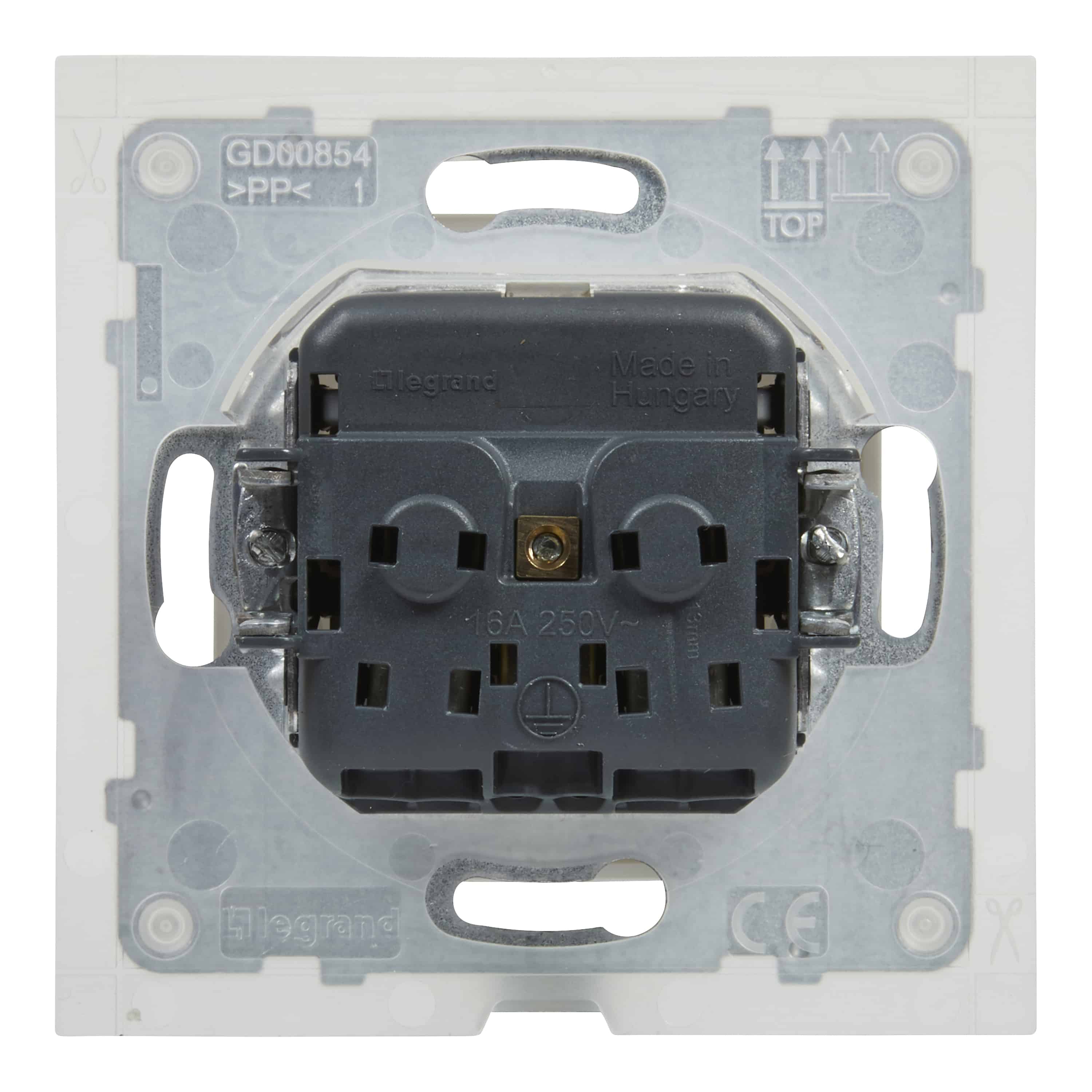 LEGRAND - New Suno 2P+T Schuko Ip44 Branco