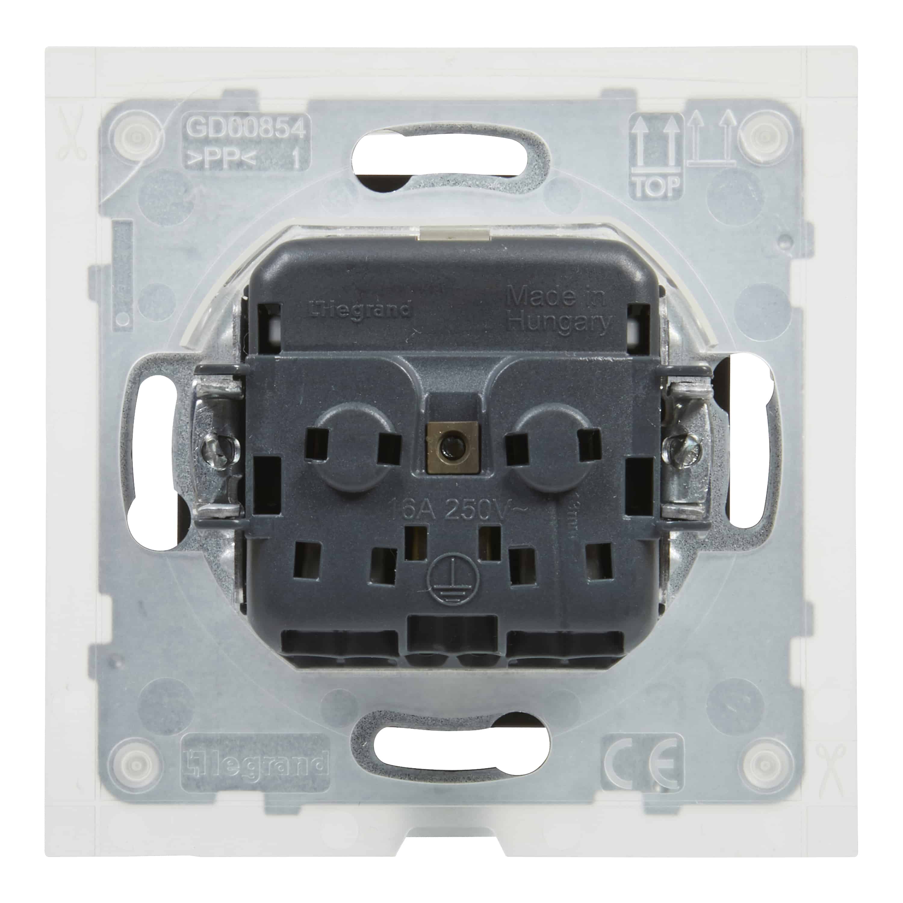 LEGRAND - New Suno 2P+T Schuko Ip44 Preto
