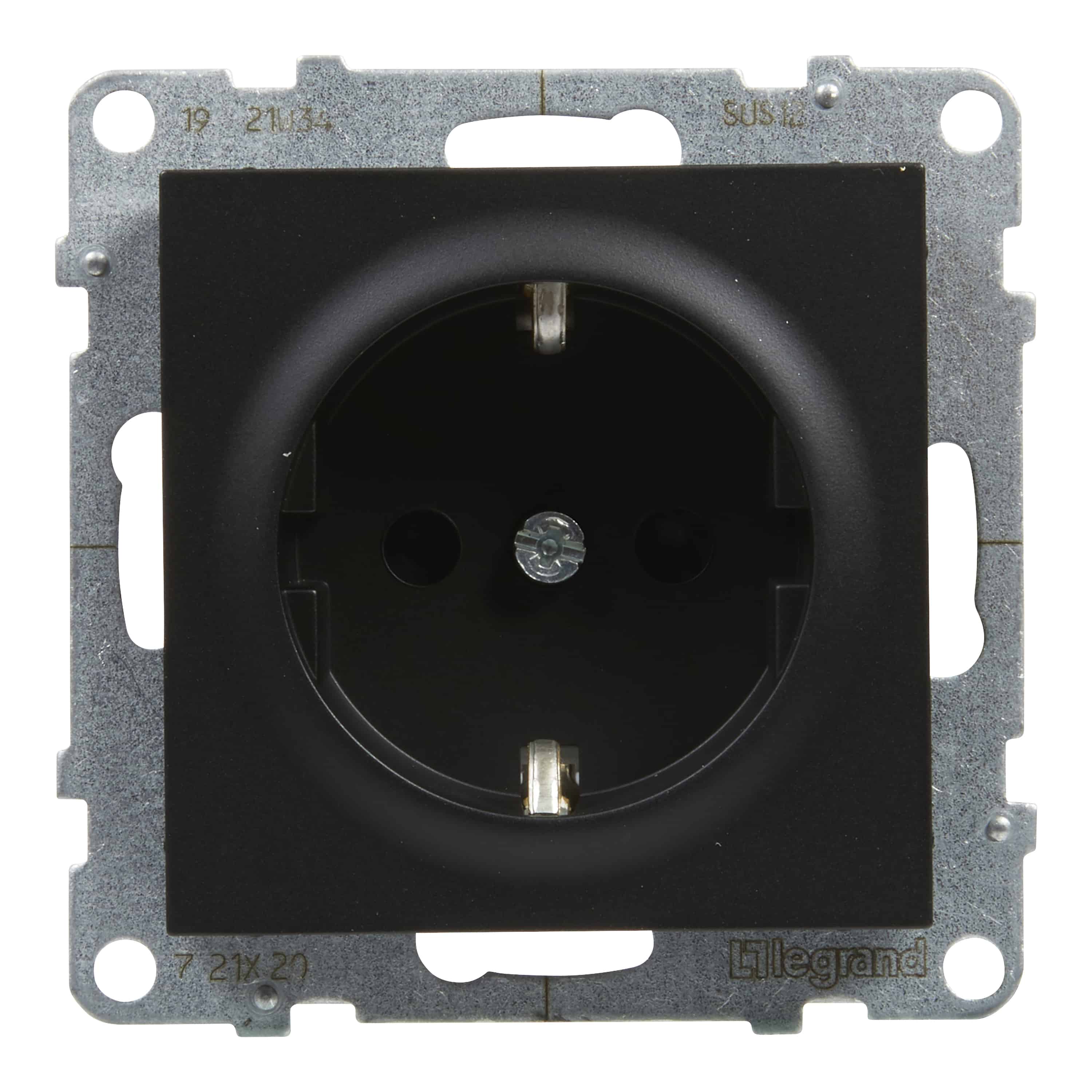 LEGRAND - New Suno 2P+T Schuko Automático Preto