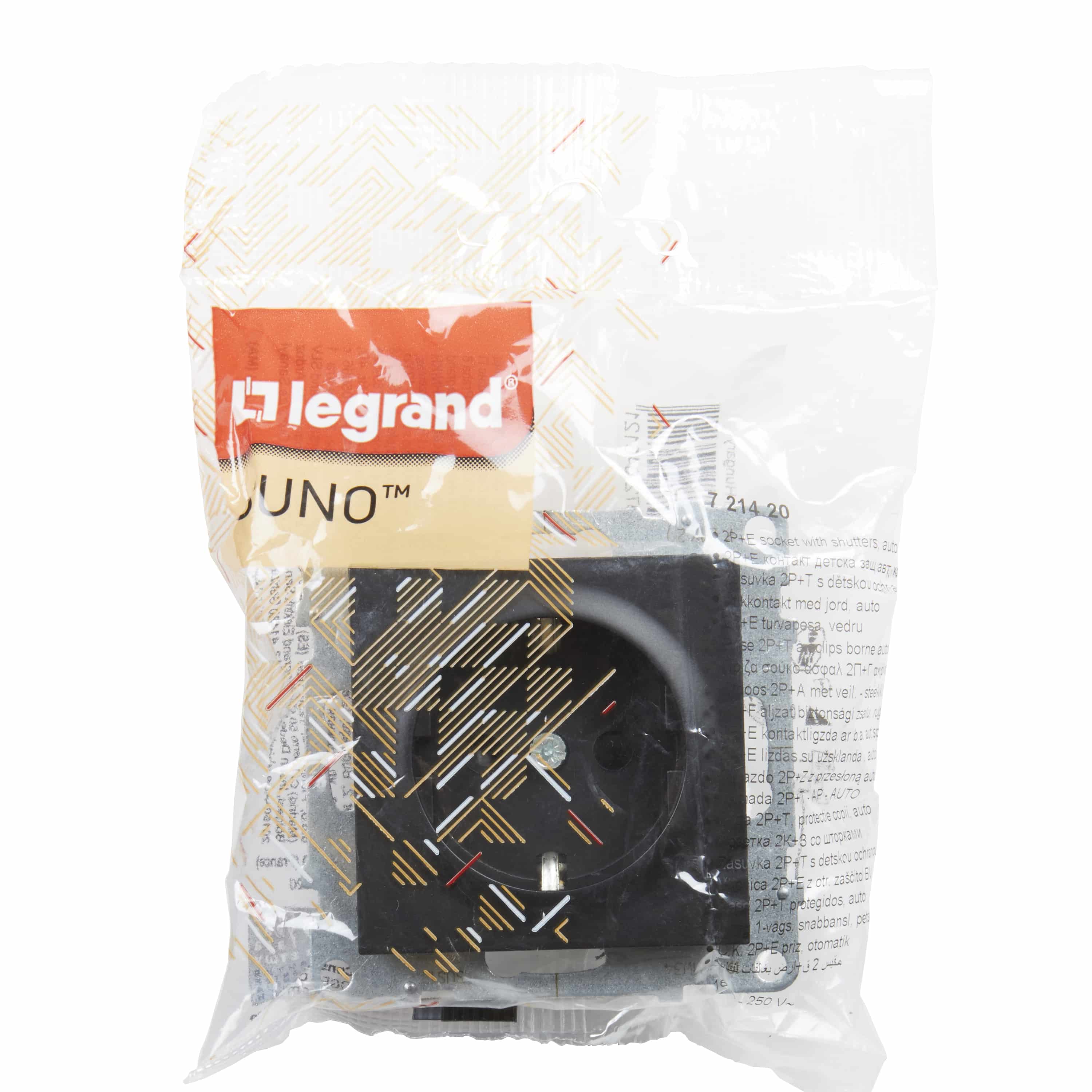 LEGRAND - New Suno 2P+T Schuko Automático Preto