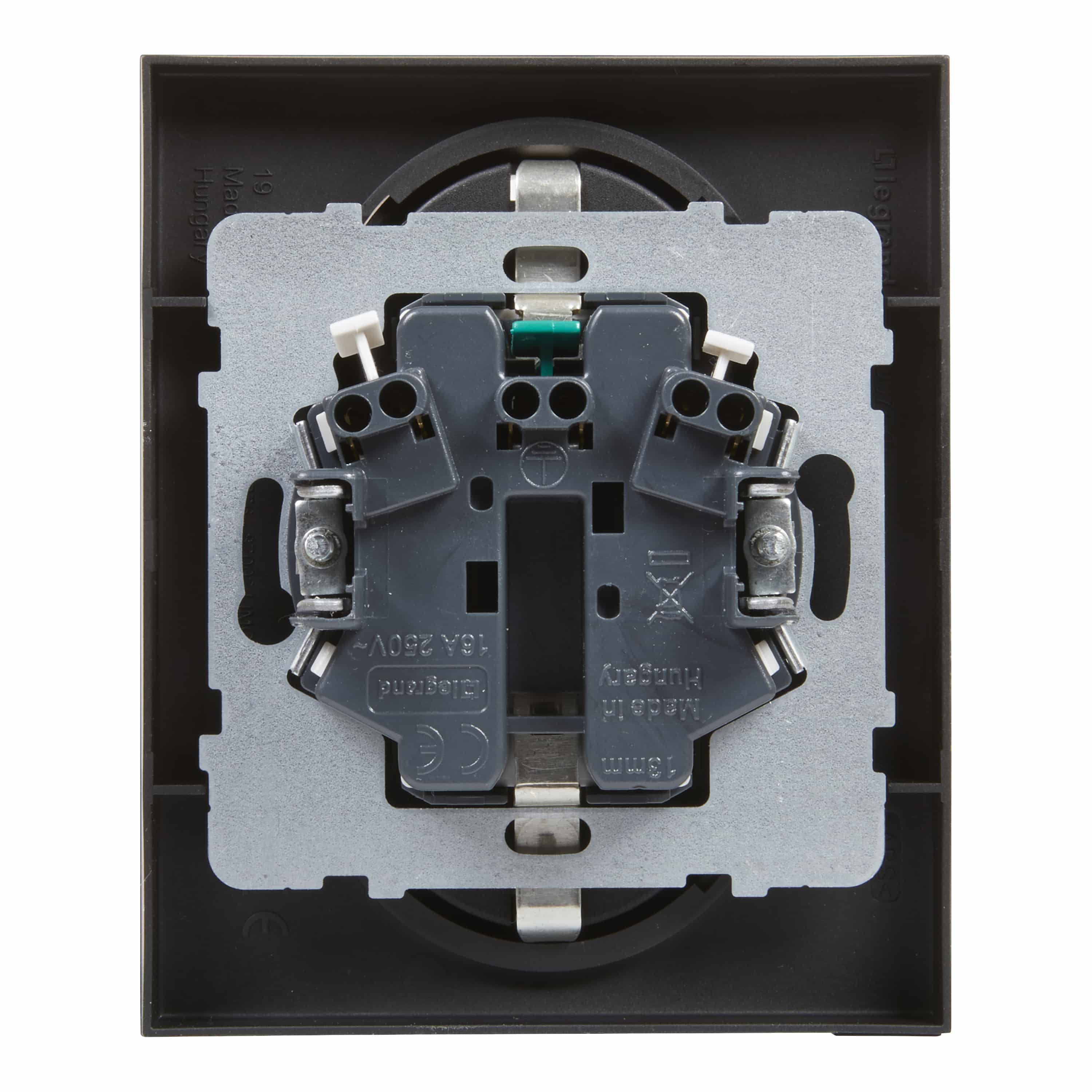 LEGRAND - New Suno 2 X 2P+T Schuko Preto