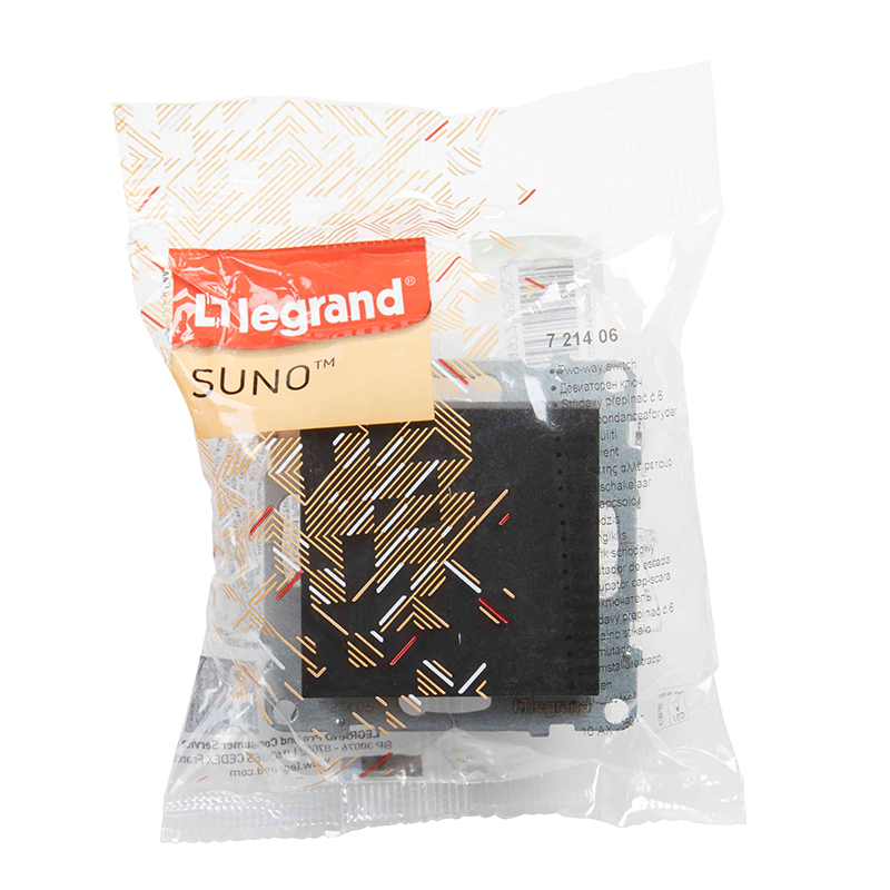 LEGRAND - New Suno Comutador Escada Preto