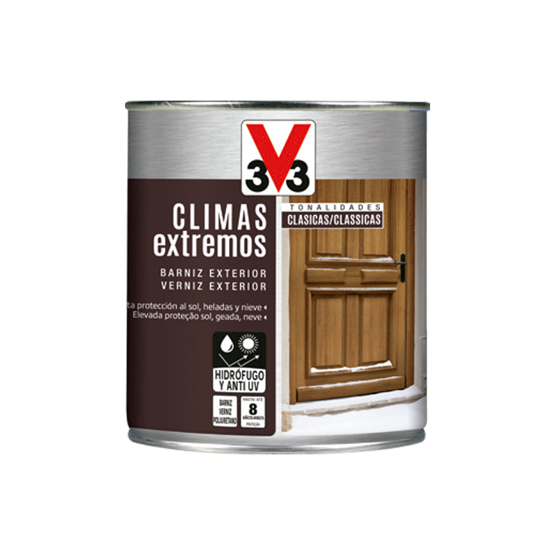 V33 - VERNIZ CLIMAS EXTREMOS CARVALHO ESCURO 750ML