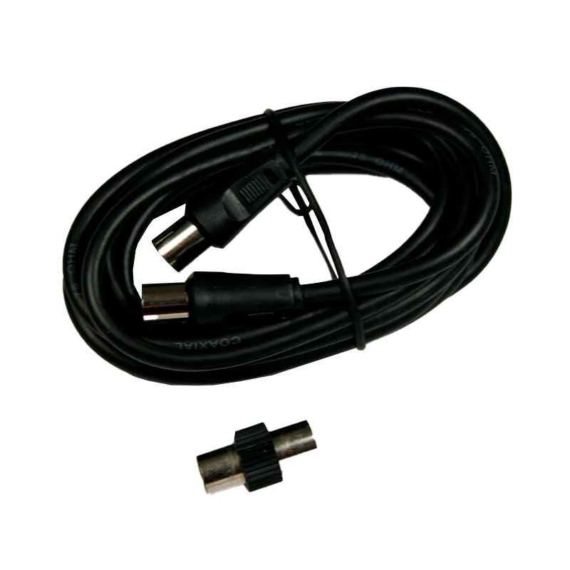 MCKENZIE - Prolongador Coaxial M/F 2M + Adaptador M/M