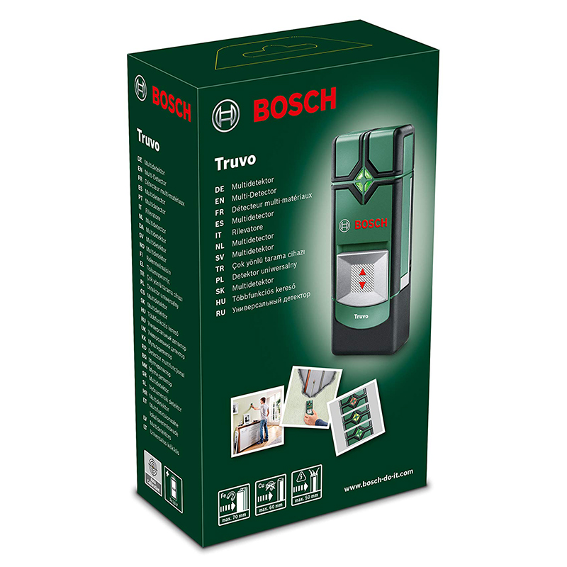 BOSCH - DETETOR DIGITAL DE METAIS TRUVO