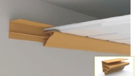 Sanca PVC Creme 270Cm