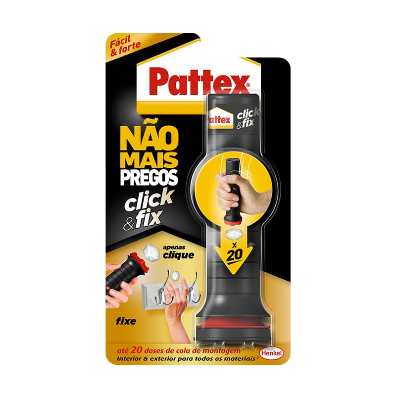 PATTEX - Não Mais Pregos Click & Fix