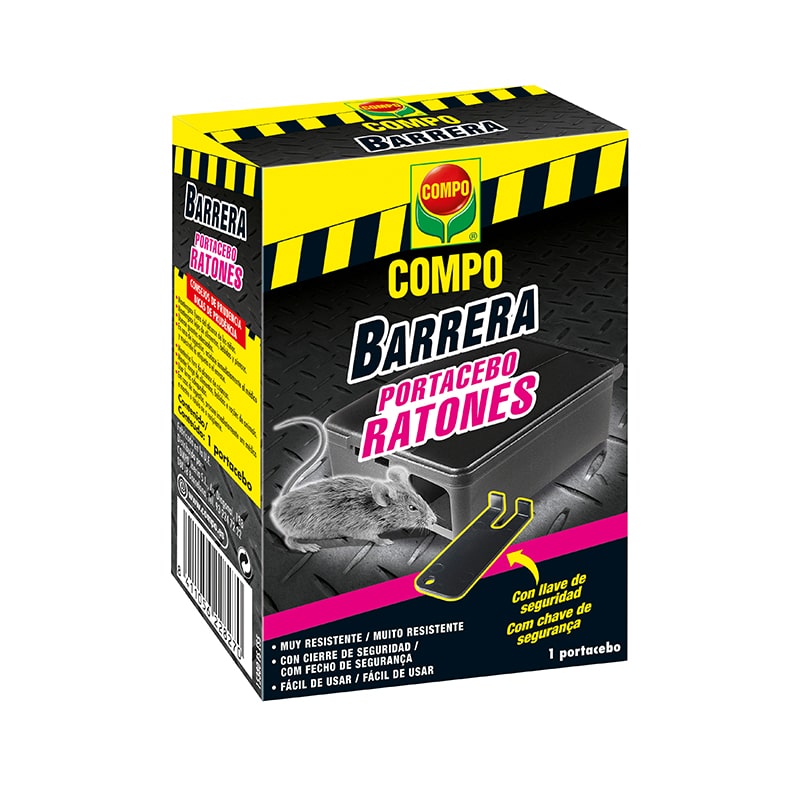COMPO - Repelente de Roedores Estação Rateira Ratos