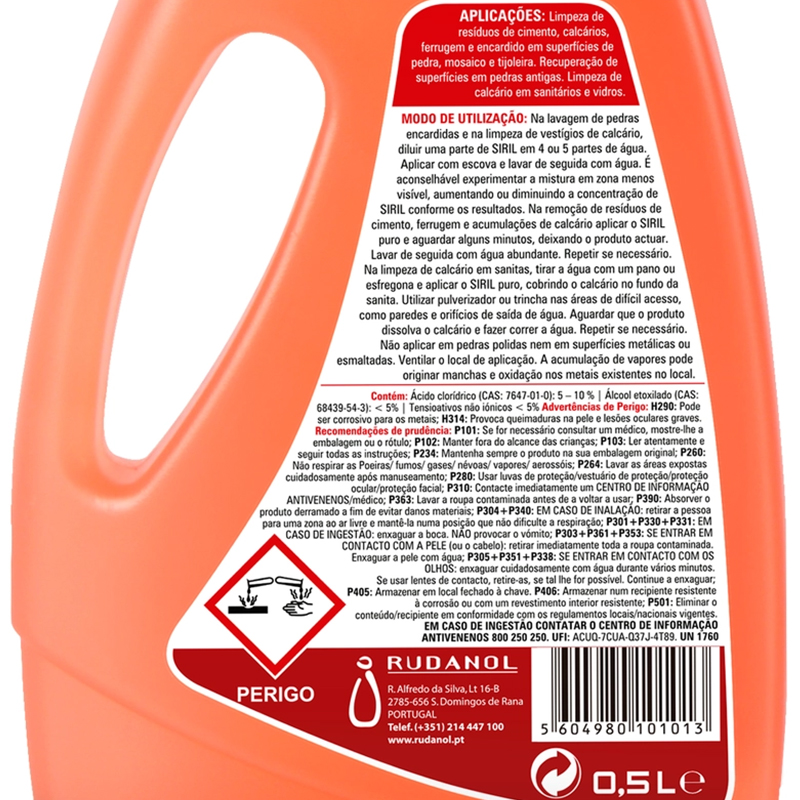 SIRIL - Desincrustante 500Ml