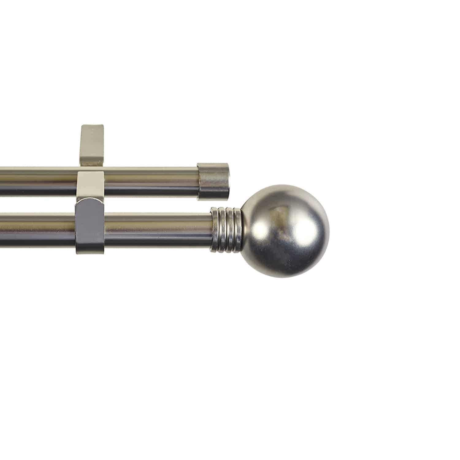 Cintacor - Kit Duplo Metal 19MM "Esfera-Tapón" 160-300cm