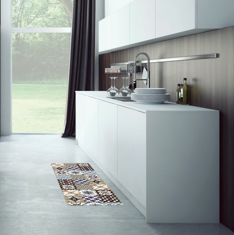 Stor Planet - Tapete Vinílico Estampado "CROMA" Hidráulico 50X140