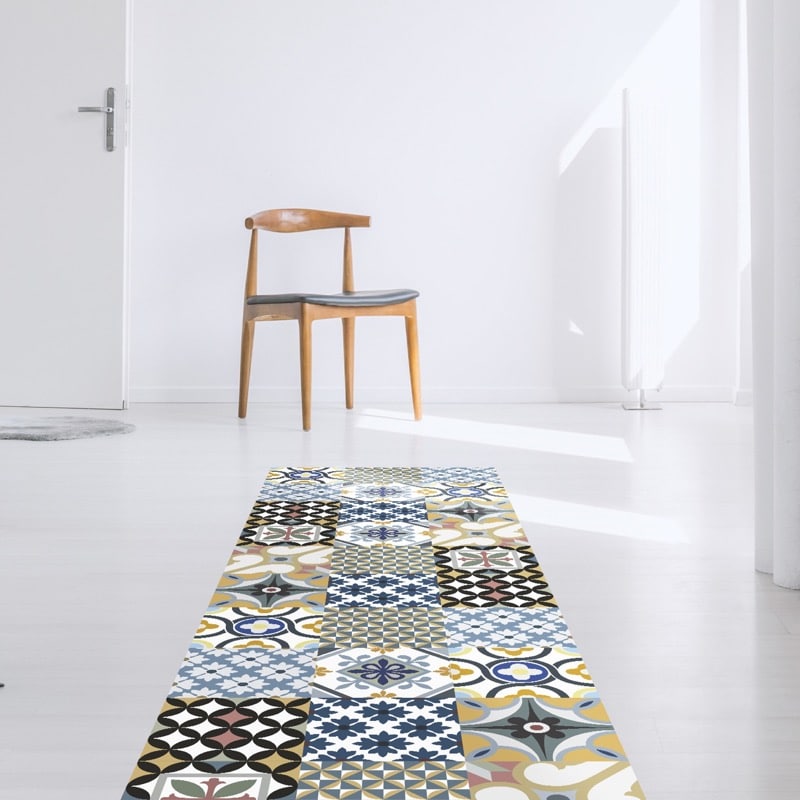 Stor Planet - Tapete Vinílico Estampado "CROMA" Hidráulico 60X200