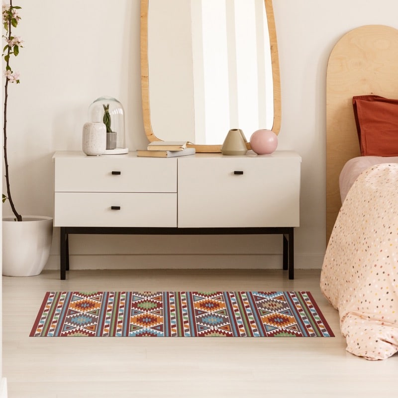 Stor Planet - Tapete Vinílico Estampado "CROMA" Kilim 45X75